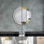 Huldar Glass Flat Wall Mirror