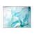 Cadre flottant blanc