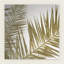 « golden frondes i », impression sur toile tendue-22069664