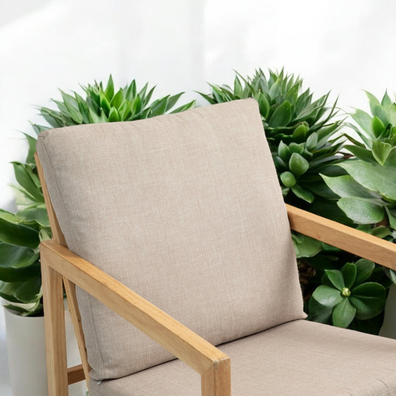Chaise berçante en bois massif l 25,18 po
