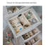 Armoire à bijoux en bois massif multicouche de style nordique-664331634