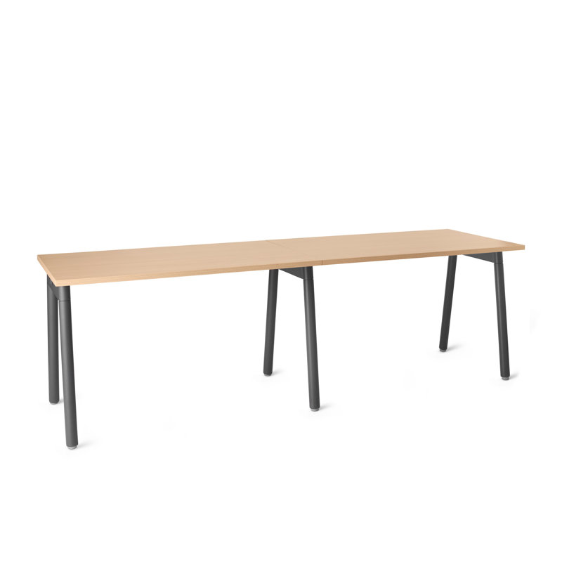 Bureau simple Series A, H 29 po x L 47 po x l 29 po, Chêne naturel