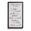Simple Rules of Life - Art textuel sur toile encadré-2030110420-2030110425