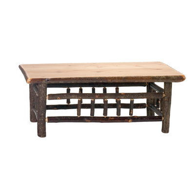Table basse Fireside Lodge Hickory