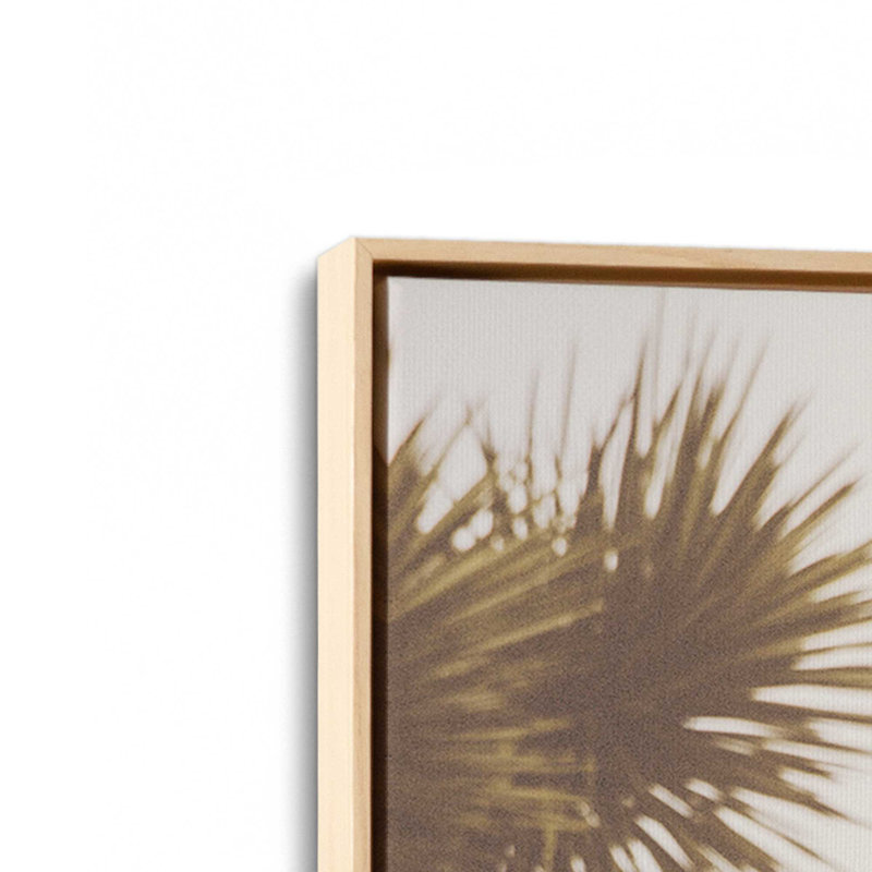 Joshua Tree Vista, reproduction sur toile, H 30,75 po x l 20,75 po x P 1,75 po, Cadre américain en érable flottant