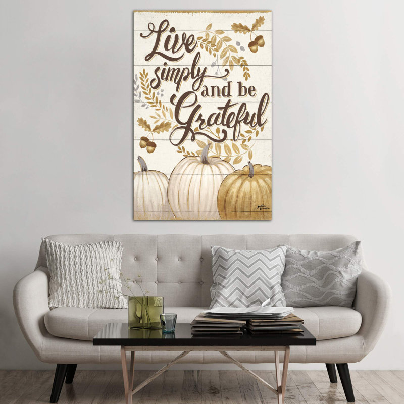 Grateful Season I by Janelle Penner - Wrapped Canvas Print, 66.04 cm H x 45.72 cm W x 3.175 cm D