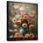 Toile avec cadre flottant noir