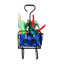 Chariot de plage pliant Wagon Garden (bleu)-117353989-117353984