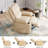 Oversized Manual Recliner with 2 Cup Holders and Side Pocket-319453226