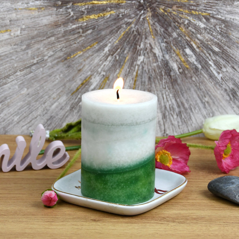 Lyr Holiday Forest Scented Pillar Candle, 24