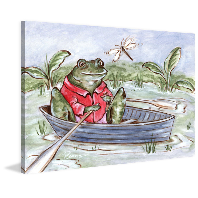 Reesa Qualia - Wrapped Canvas Painting, 30cm H x 45cm W x 3.81cm D
