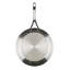 Anolon Nouvelle Copper Stainless Steel Induction Frying Pan / Skillet with Lid, 12 Inch, Silver