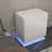 Ikue LED Nightstand With 3 Storage Drawers, End Table for Living Room, Bedroom-996660042