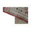 Hand-Knotted High-Quality Red and Gray Area Rug