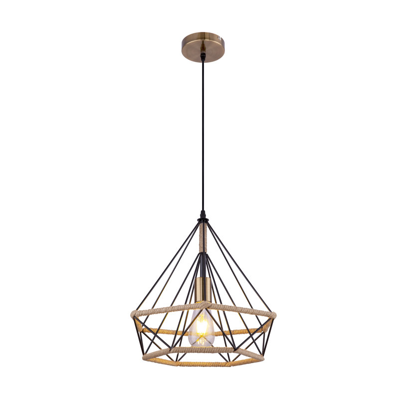 Patricia 1 - Light Black Single Pendant