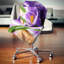 Blooming Crocus Flower - Coussin imprimé floral-29075580-29075577