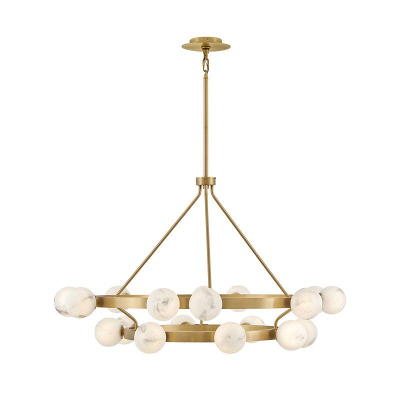 Selene 18 - Light Wagon Wheel Chandelier