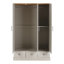 Brielle 3 Door Manufactured Wood Wardrobe-91903154