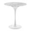 Table d'appoint ronde en marbre artificiel 20 po Lippa-153070345-149729020
