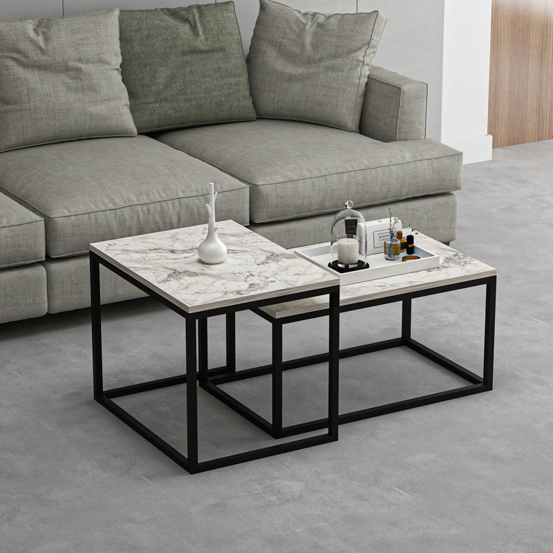 Glorias Coffee Table, Freesia Marble