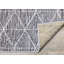 Tapis gris / blanc Bratu-1134782211