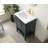Cheriton 24'' Single Bathroom Vanity with Ceramic Top-678723319