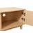 70“ Farmann Modern Wood Grain Reeded 2-door Tv Stand For Tvs Up To 70''