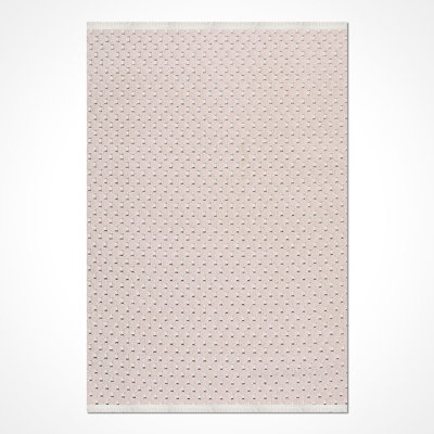 Modern Cream Machine Washable Non-Slip Area Rug