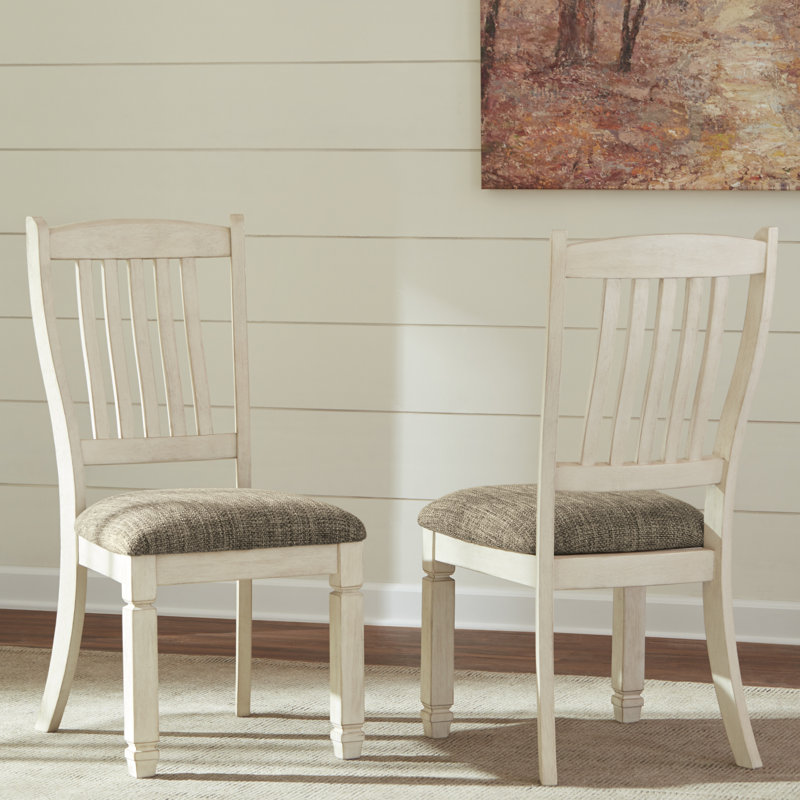 Chailey Upholstered Side Chair, Antique White