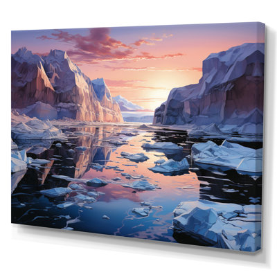 Antartica Antarctique rêve II, reproduction d'art sur toile