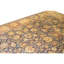 High-Quality Hand-Knotted Blue And Gold Area Rug
