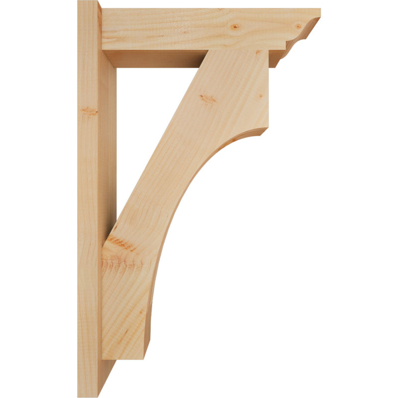 Persienne en bois Westlake, Sapin Douglas de 5 1/2 po (lisse), P 20 po x H 32 po