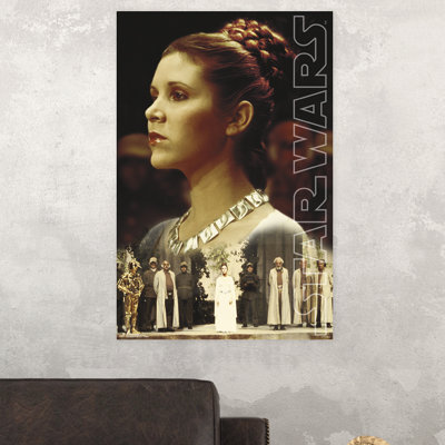 Princess leia-impression sur papier cérémonie