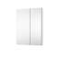 Armoire à pharmacie à miroir pour salle de bain l 28 po x H 36 po, encastrée ou à fixation en surface avec tablettes en verre réglables-1253656768