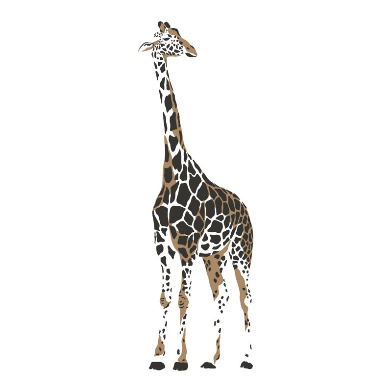 Jungle Non-Wall Damaging Wall Decal