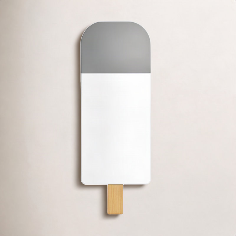 Glace miroir gris, Gris
