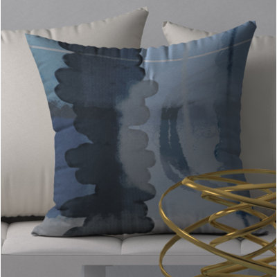 Slick Beaming Decorative Square Pillow Cover & Insert