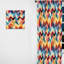 Motif à chevrons en mosaïque de la culture I - Rideau à chevrons - 1 panneau obscurcissant-107561579