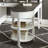 Yazmin L-Shaped Writing Desk w/ 2 Outlets & USB Ports