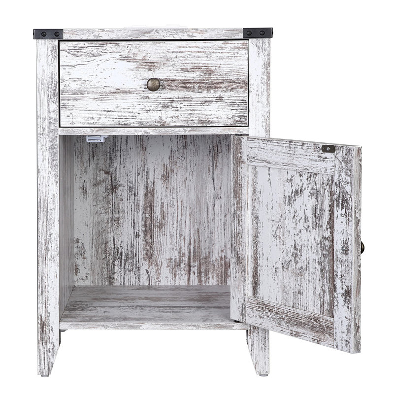 Table de chevet Lilo, Blanc