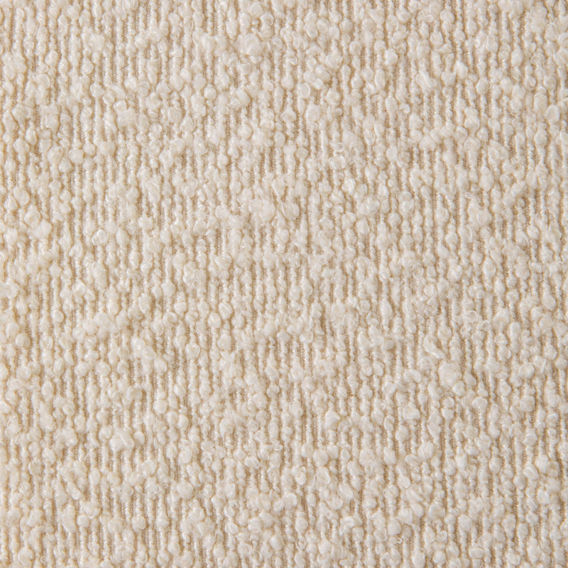 Avae Boucle Upholstered Bench, Cream