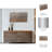 47X26 Metallic Ombre Wall Decor, Multi