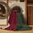 Machine Washable Horizontal Stripes Green Area Rug