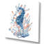 22_Hippocampe en bleu avec composition florale - impression sur toile nautique et côtière-66814019-66814029