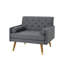 Fauteuil en polyester touffeté de 95,88 cm de large Haiden-109539122