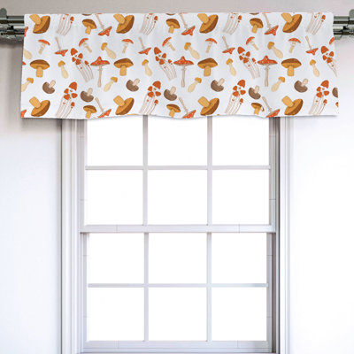 Sateen Ruffled Window Valance