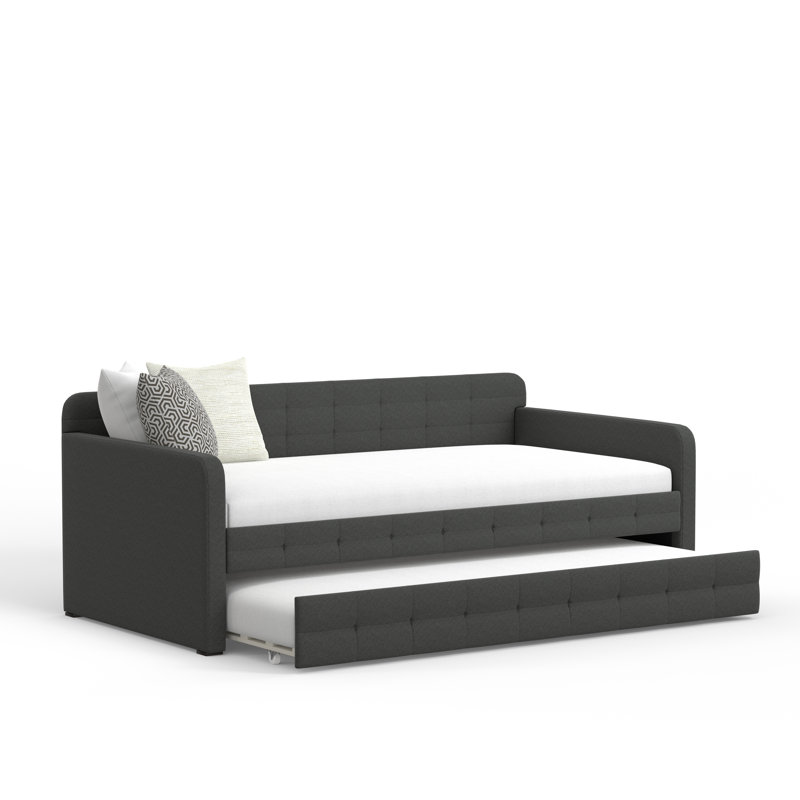 Chandell Upholstered Daybed, Gray