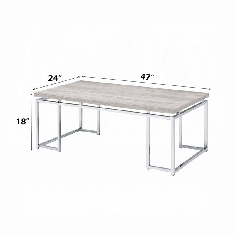Table d'appoint moderne et contemporaine en chêne naturel