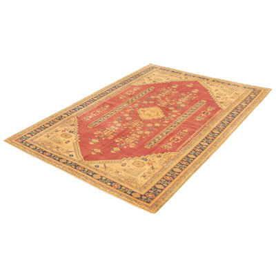 Ecarpetgallery Antalya Vintage Dark Red Rug 7'1" X 9'11"