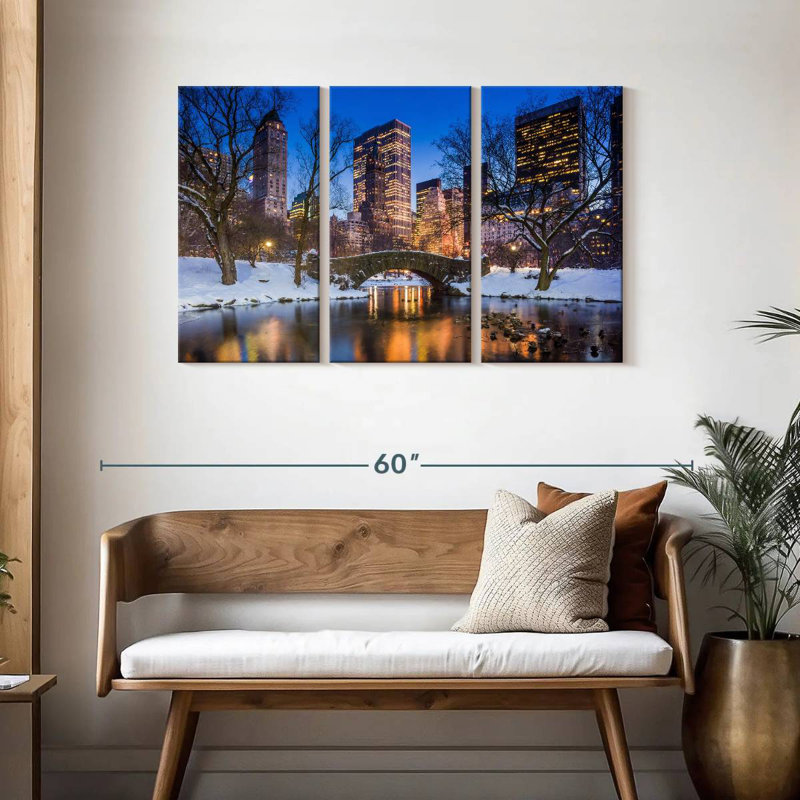 Nicci Winter Gapstow Bridge, 28" H x 45" W
